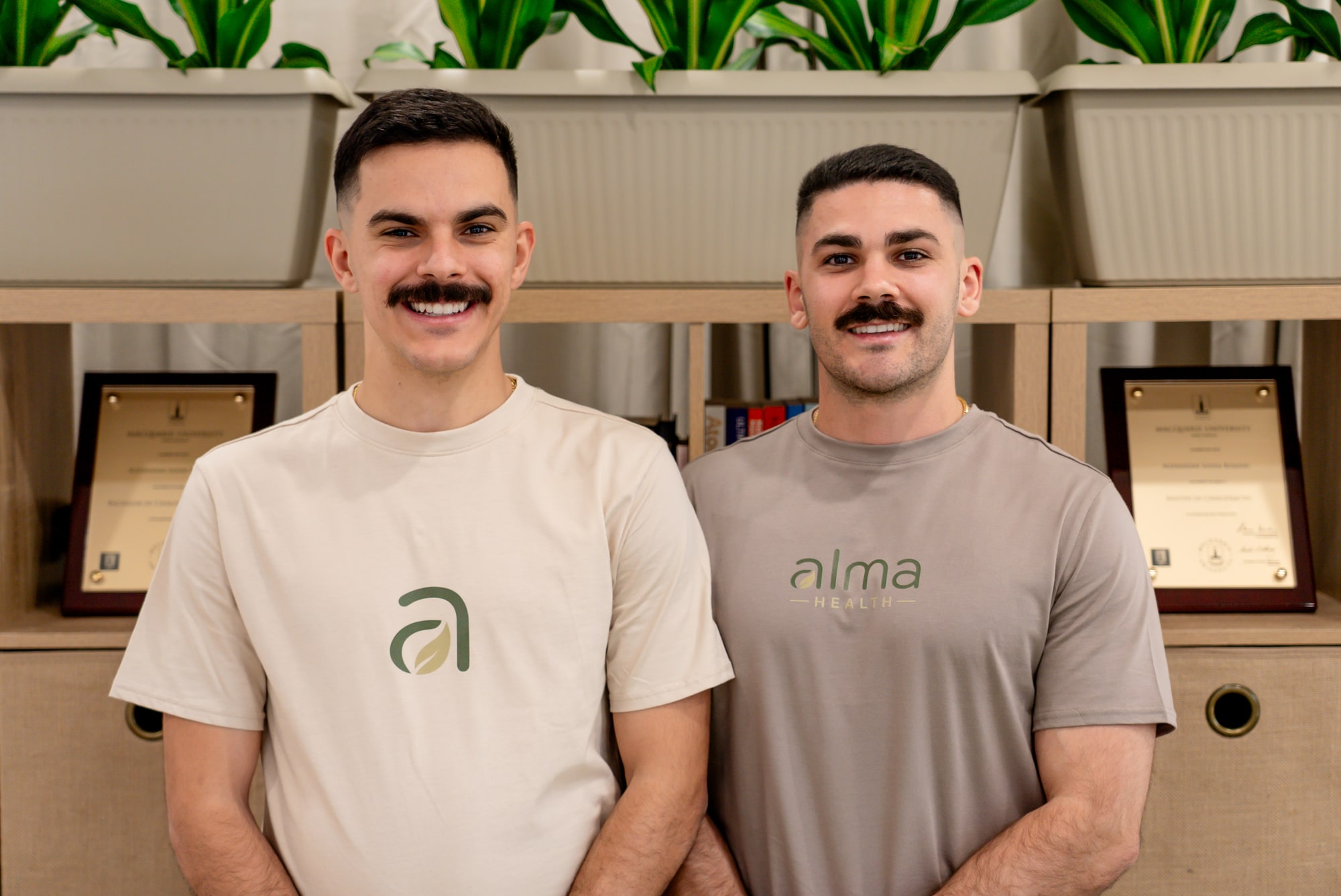 Dr Alex Bojanic and Dr Branko Bojanic at Alma Health